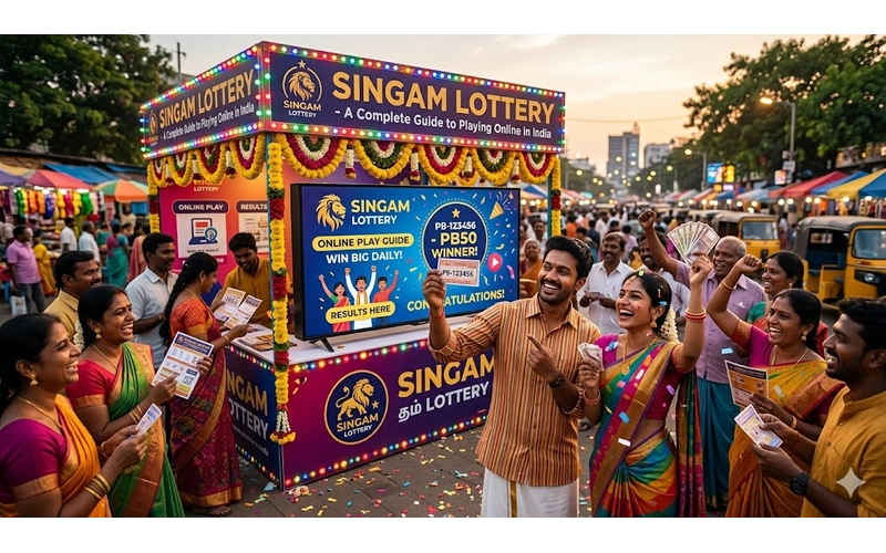 singam lottery at Online Lottery India body image
