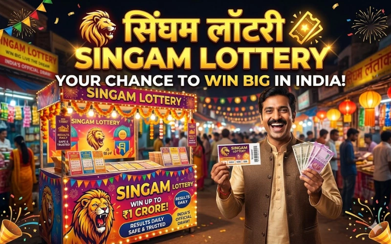 singam lottery at Online Lottery India featured image